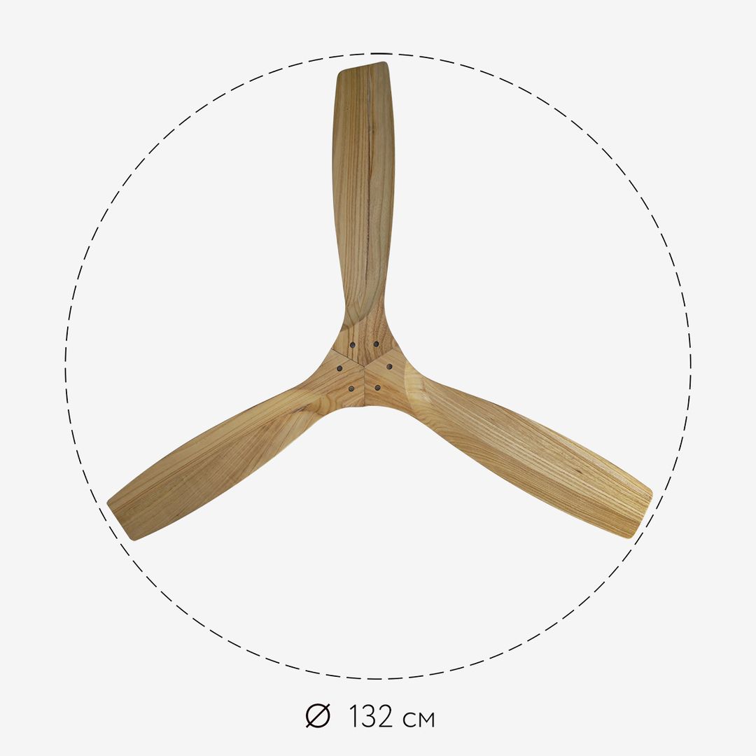 Потолочный вентилятор Dreamfan Lantau Pine Wood DC 132 фото#11