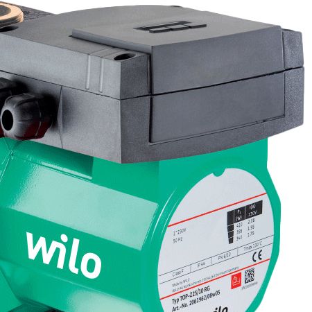 Циркуляционный насос Wilo TOP-Z25/10 EM PN6/10 фото#3
