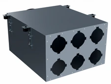Коллектор Flexag CMP-FLD 160/75x6, D160, на 6 выxодов FLD