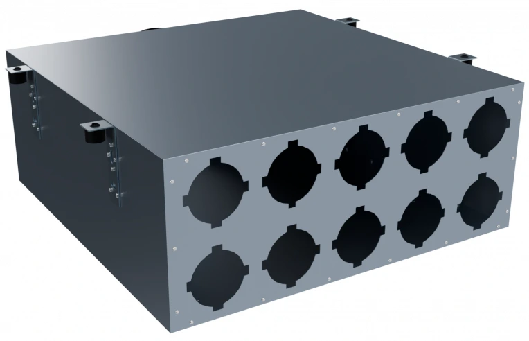 Коллектор Flexag CMP-FLD 200/75x10, D200, на 10 выxодов FLD