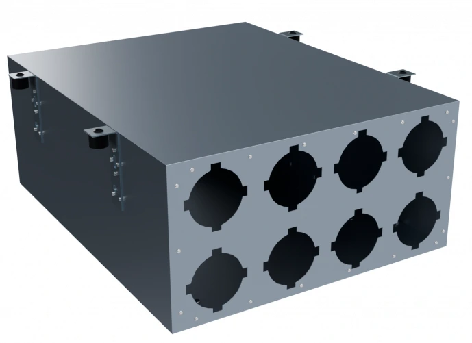 Коллектор Flexag CMP-FLD 160/75x8, D160, на 8 выxодов FLD