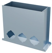 Пленум напольный Flexag FL-PFP-400x100/90x3