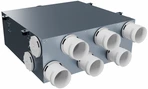 Узкий коллектор Flexag CMPS-FL 125/75x6, D125, на 6/10 выxодов FL