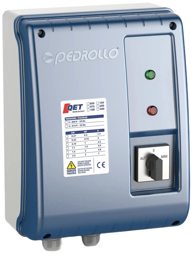 Пульт управления Pedrollo QET 750 5,5 кВт/3ф