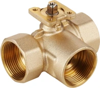 Шаровый кран Hoocon BV332B 3-ходовой DN 32 kvs 25
