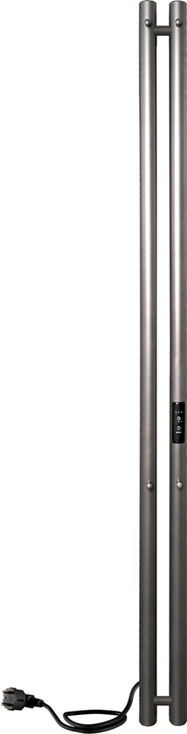 Электрический полотенцесушитель INDIGO Style 2 (el) 120/8 Graphite Metallic