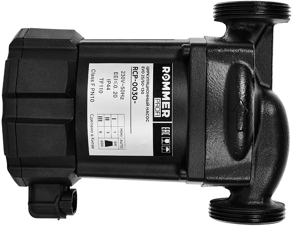 Циркуляционный насос Rommer PROFI EVO 25/40-180 фото#3