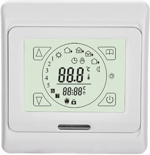 Терморегулятор для теплого пола Miro E 91.716 WI-FI (Белый)