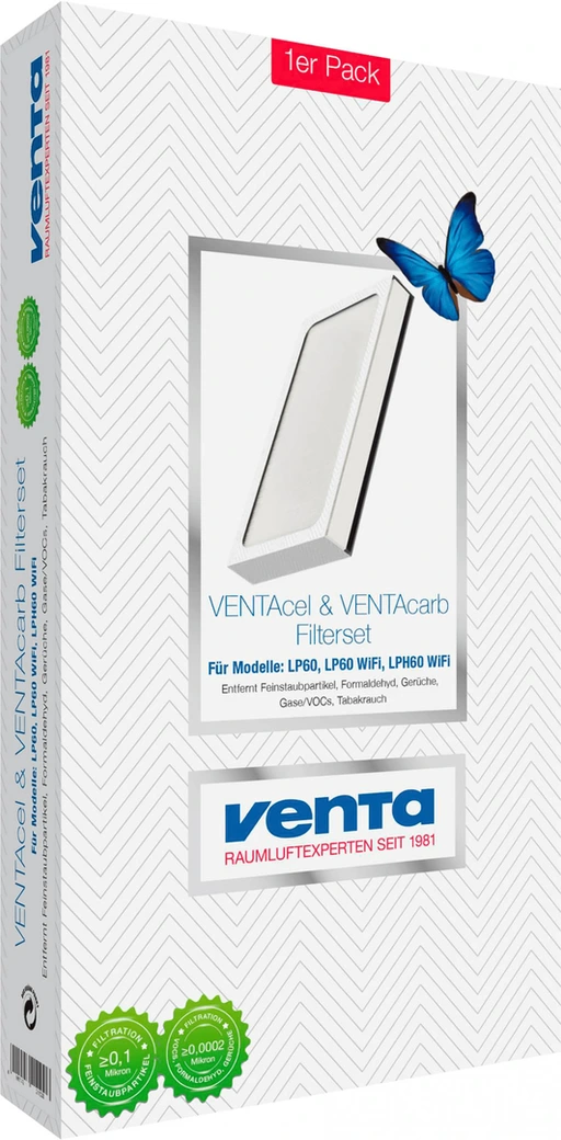 Фильтр Venta VENTAcel 2 в 1 с угольным фильтром