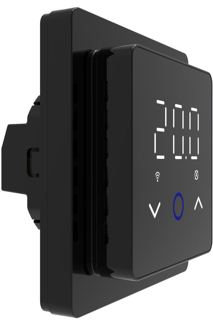 Терморегулятор для теплого пола InTherm ES29 WiFi (чёрный матовый) фото#2