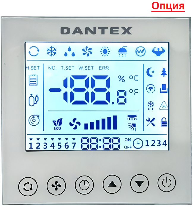 Напольно-потолочный кондиционер Dantex City RKD-48CHT2NI/RKD-48HT2NIE-W фото#4