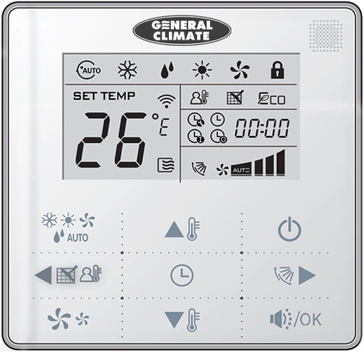 Пульт управления General Climate KJR-29B/BK