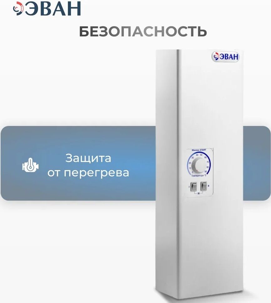 Электрический котел Эван WARMOS START 2024 - 7 серия фото#5