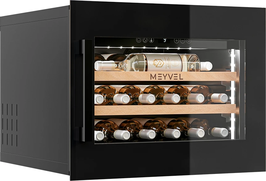 Встраиваемый винный шкаф 12-21 бутылка MEYVEL MV19PRO-KBB1