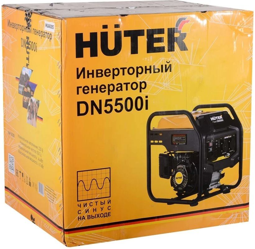 Бензиновый генератор Huter DN5500i фото#9