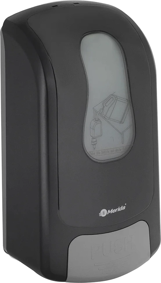 Для мыла Merida ONE механический, черный, 1 л