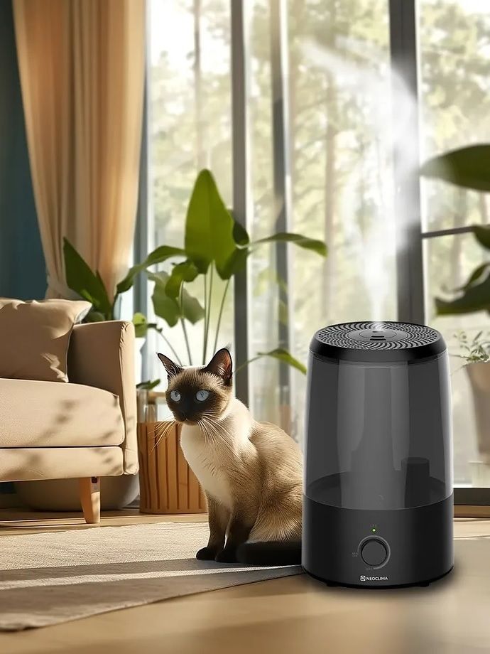 Ультразвуковой увлажнитель воздуха Neoclima ONYX 3.5L Black фото#4