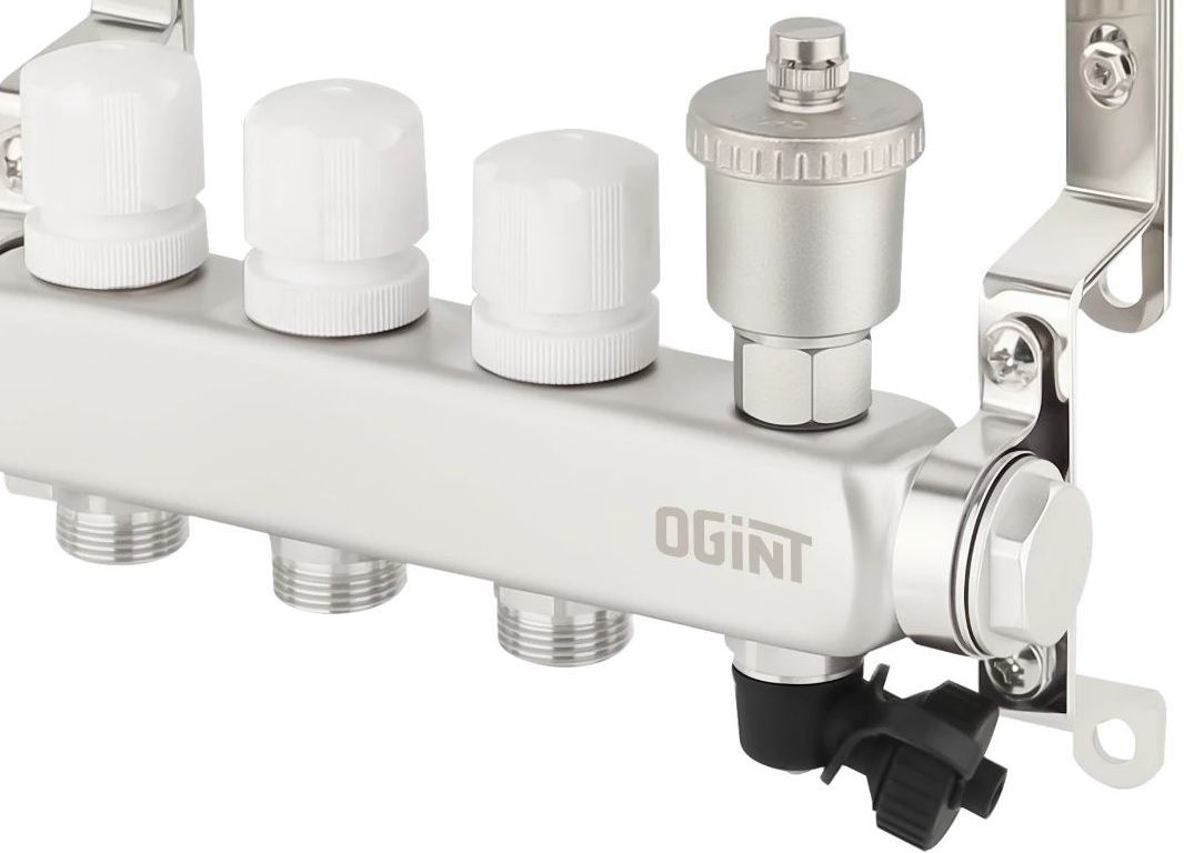 Для отопления OGINT 1" м/м 4в 3/4" ЕК н/р (9505-03) фото#3