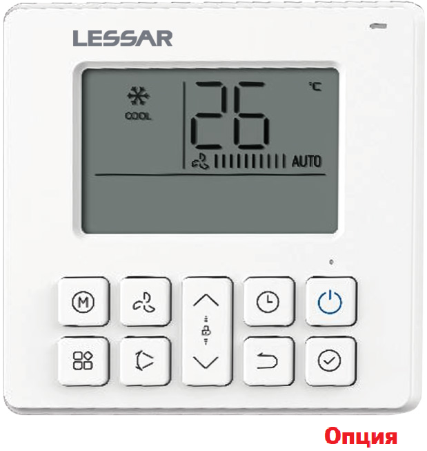 Кассетный внутренний блок мульти сплит-системы Lessar eMagic LS-MHE07BWE2/LZ-B4CUB фото#3