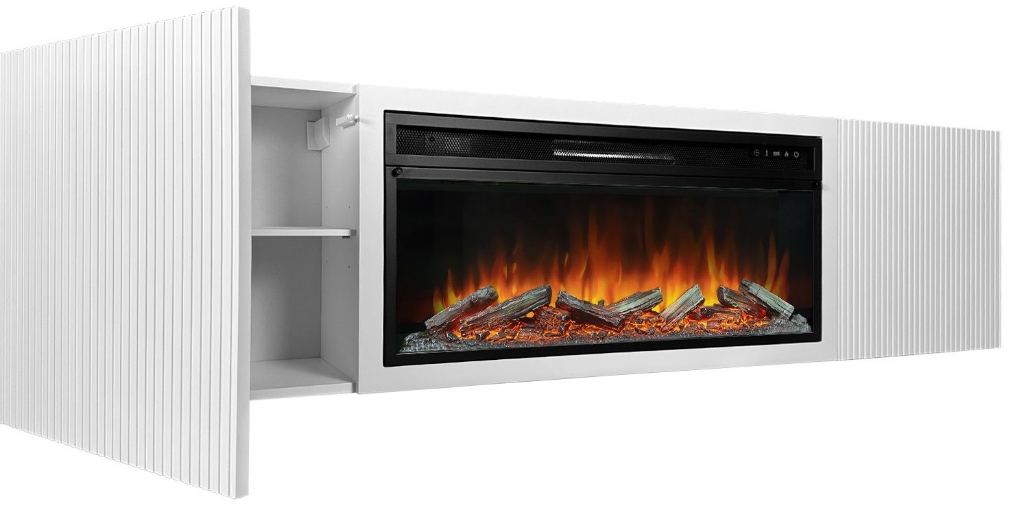 Линейный электрокамин Royal Flame Sanremo 42 с очагом Vision 42 LOG LED фото#7