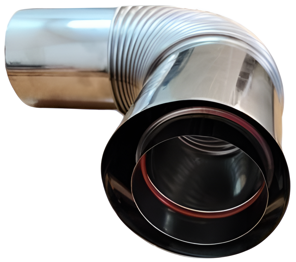 Аксессуар для отопления Rinnai L-отвод 75/100