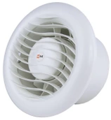 Вытяжка для ванной Mmotors ММ-S LV 100, решетка дер. Круг, 105 м?/ч