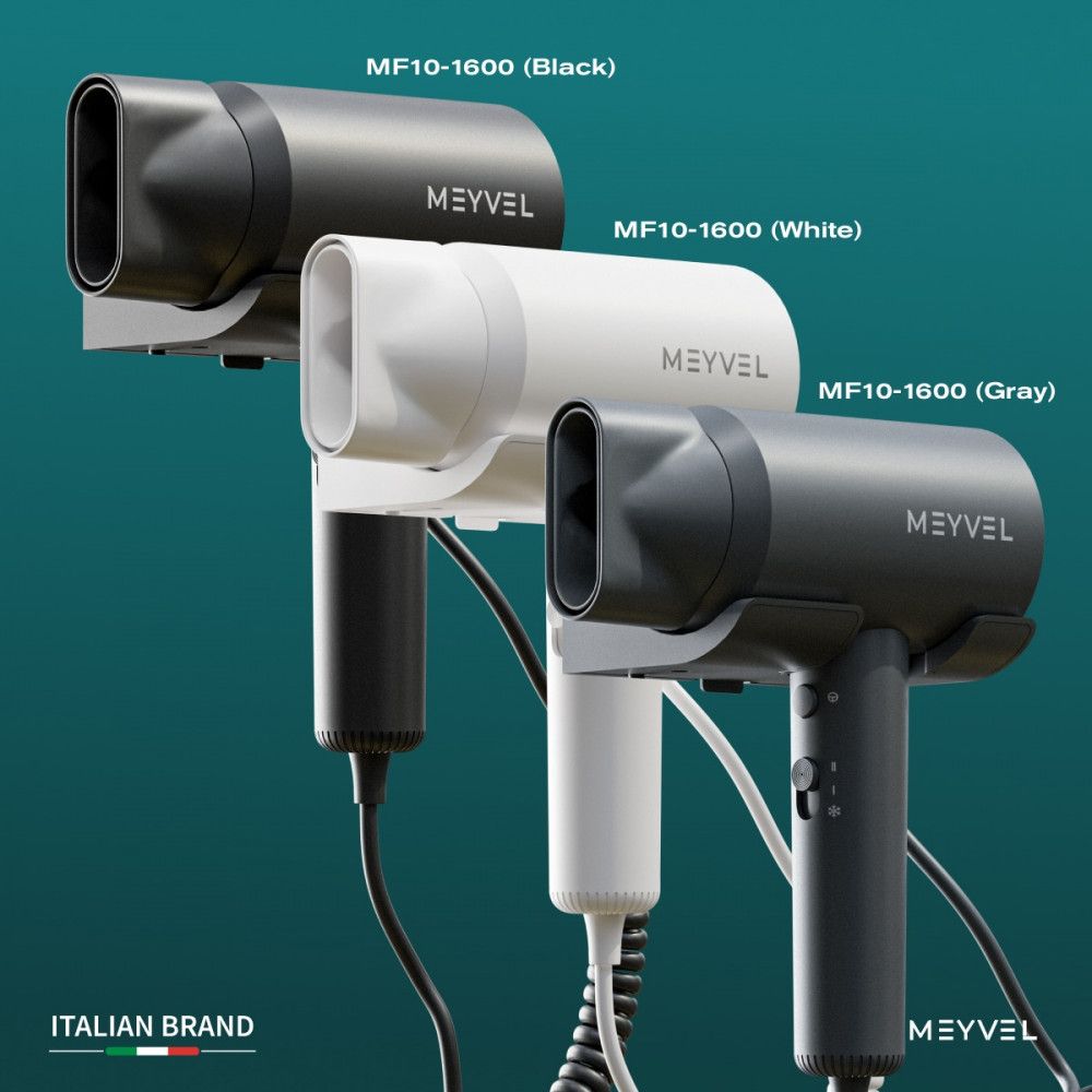 Настенный фен MEYVEL MF10-1600 (Gray) фото#22