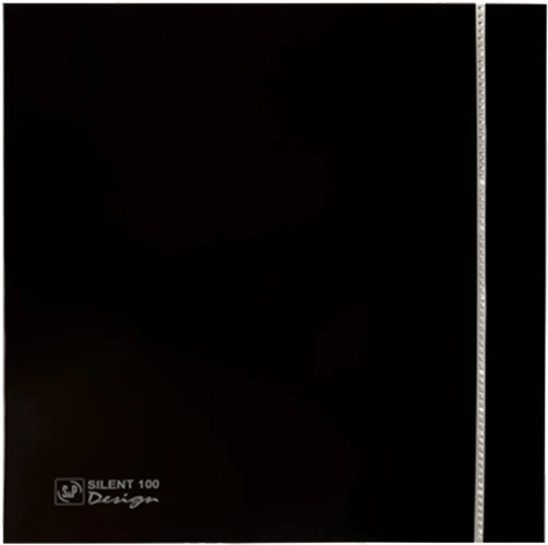 Вытяжка для ванной Soler & Palau SILENT-100 CZ BLACK SWAROVSKI DESIGN (220-240V 50HZ) RE