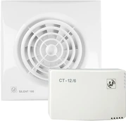 Вытяжка для ванной Soler & Palau SILENT-100 CZ 12V+ CT-12/14+