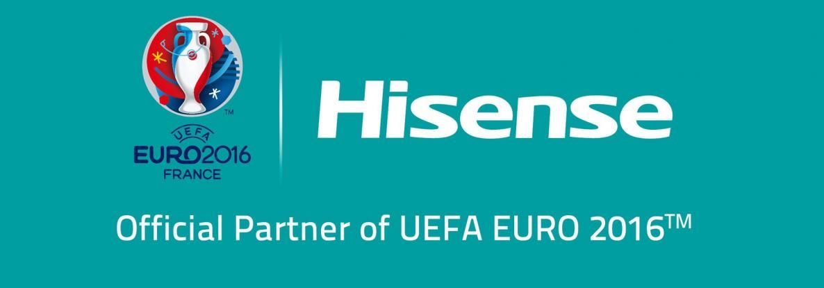 Hisense - официальный партнер EURO 2016!
