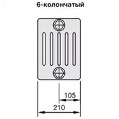 Радиаторы отопления Zehnder серии Charleston 6035