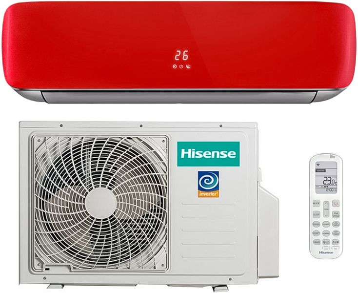 Настенные кондиционеры Hisense серии Red Crystal SUPER Inverter