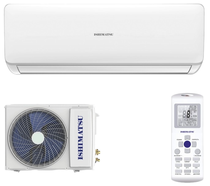 Настенные кондиционеры ISHIMATSU серии Osaka Wi-Fi