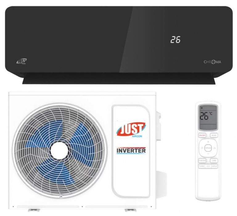 Настенные кондиционеры Just серии Chroma Black Inverter