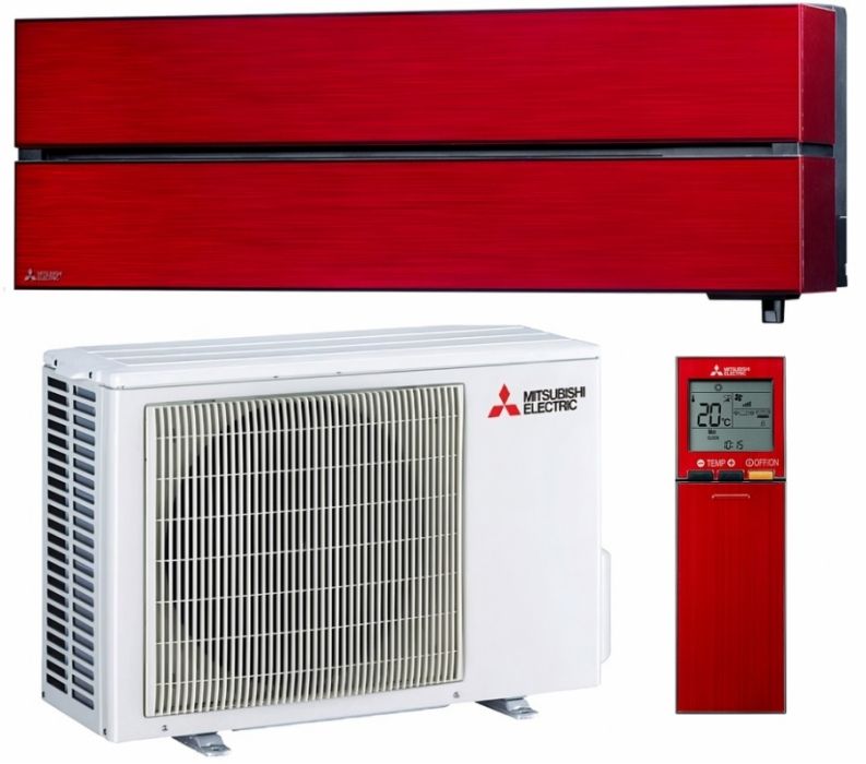Настенные кондиционеры Mitsubishi Electric серии Премиум Inverter MSZ-LN (рубиново-красный)