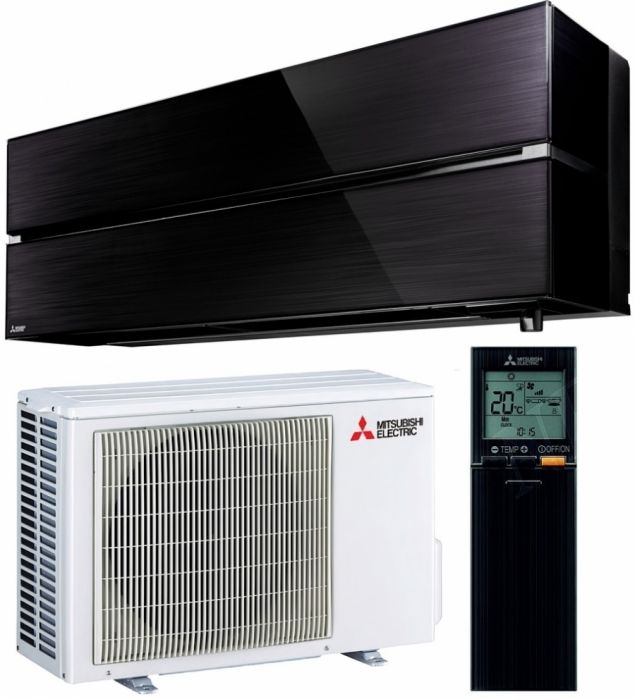Настенные кондиционеры Mitsubishi Electric серии Премиум Inverter MSZ-LN HZ (черный оникс)