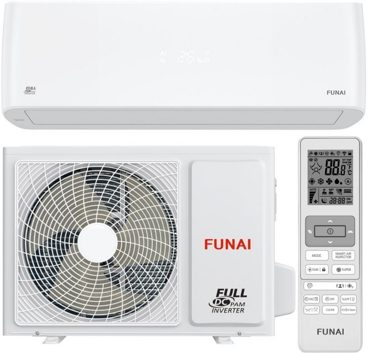 Настенные кондиционеры Funai серии Emperor Smart Eye Inverter