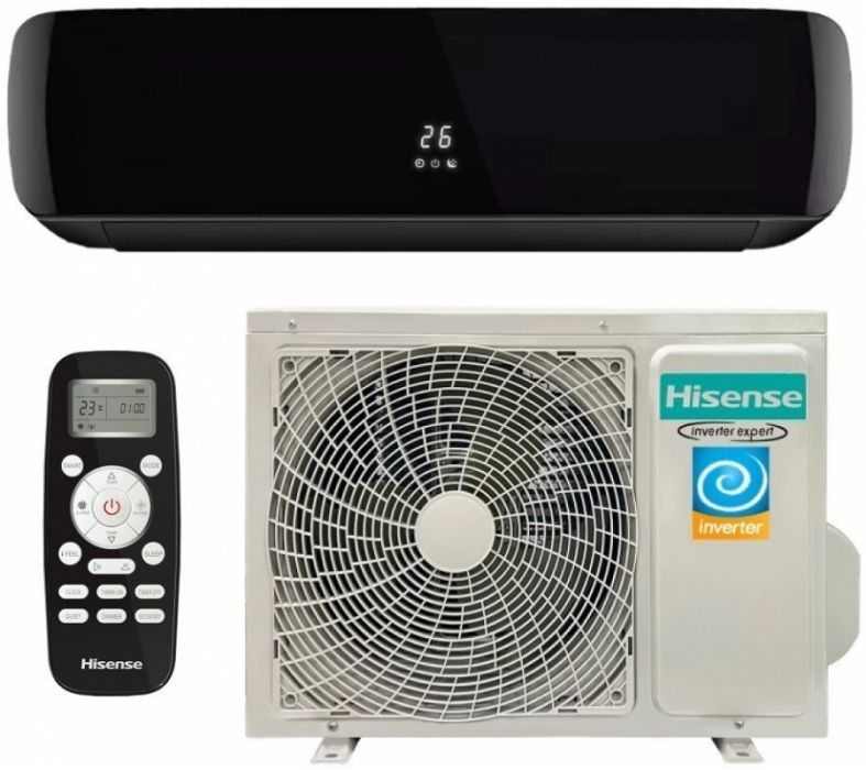 Настенные кондиционеры Hisense серии Black Crystal Super DC Inverter 2025 Wi-Fi