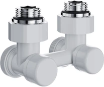 Узел нижнего подключения Royal Thermo Design 1/2"х3/4" EK (белый), угловой