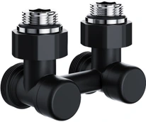 Узел нижнего подключения Royal Thermo Design 1/2"х3/4" EK (черный), угловой