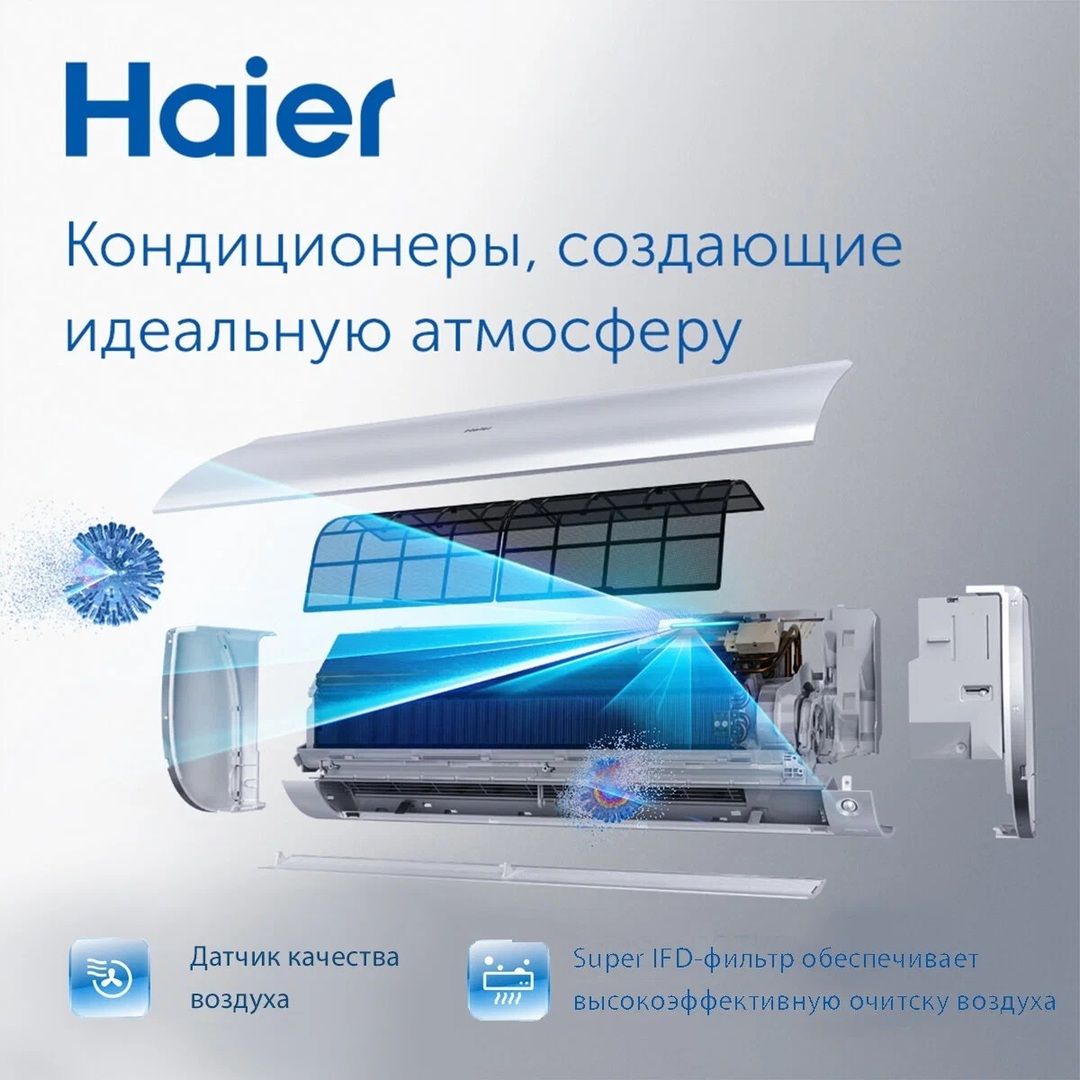 Кондиционер Haier Flexera AS24NS6ERA-B/1U70S2SJ2FA фото#6