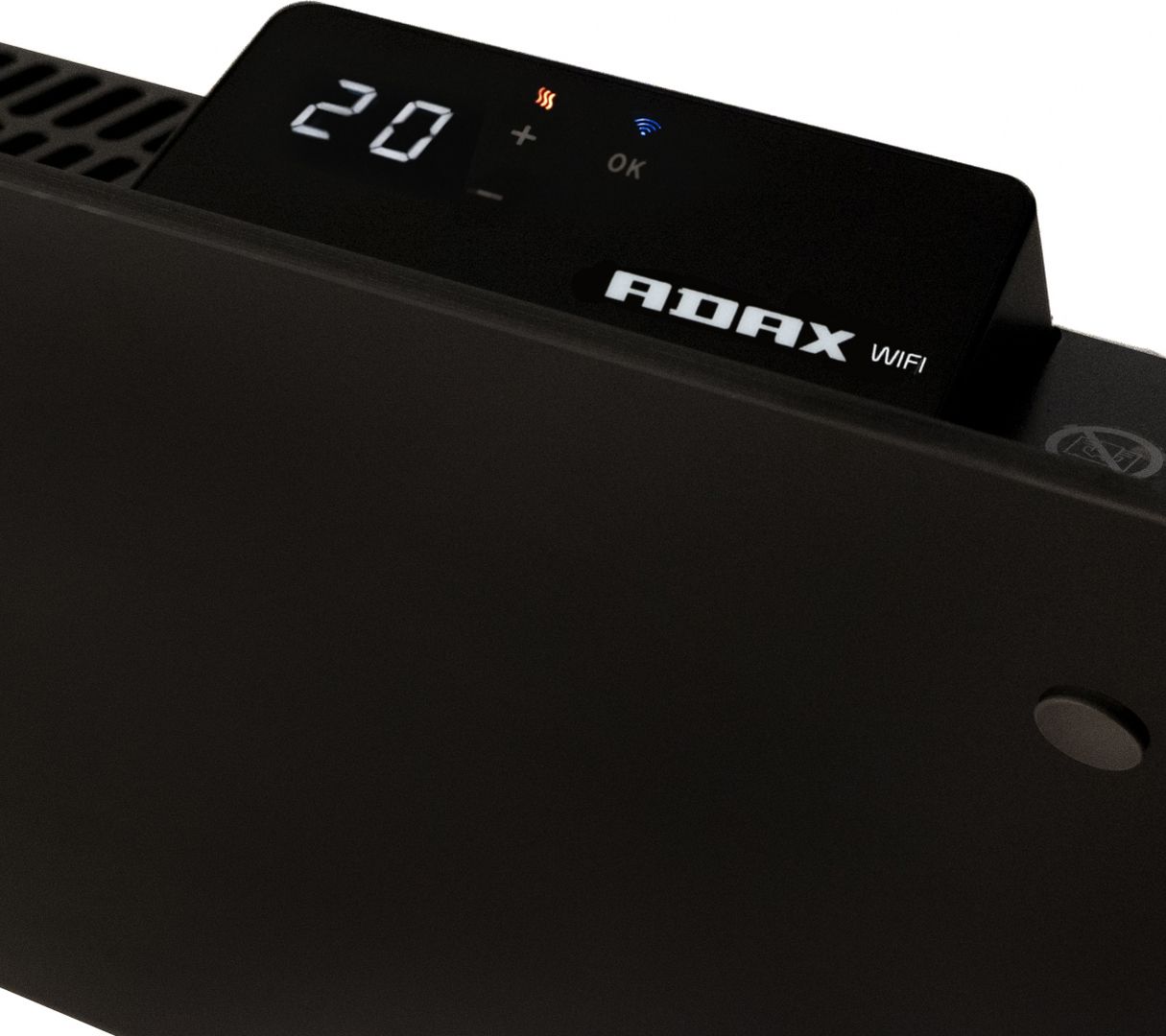 Конвектор электрический ADAX CLEA H 12 KWT Black фото#2