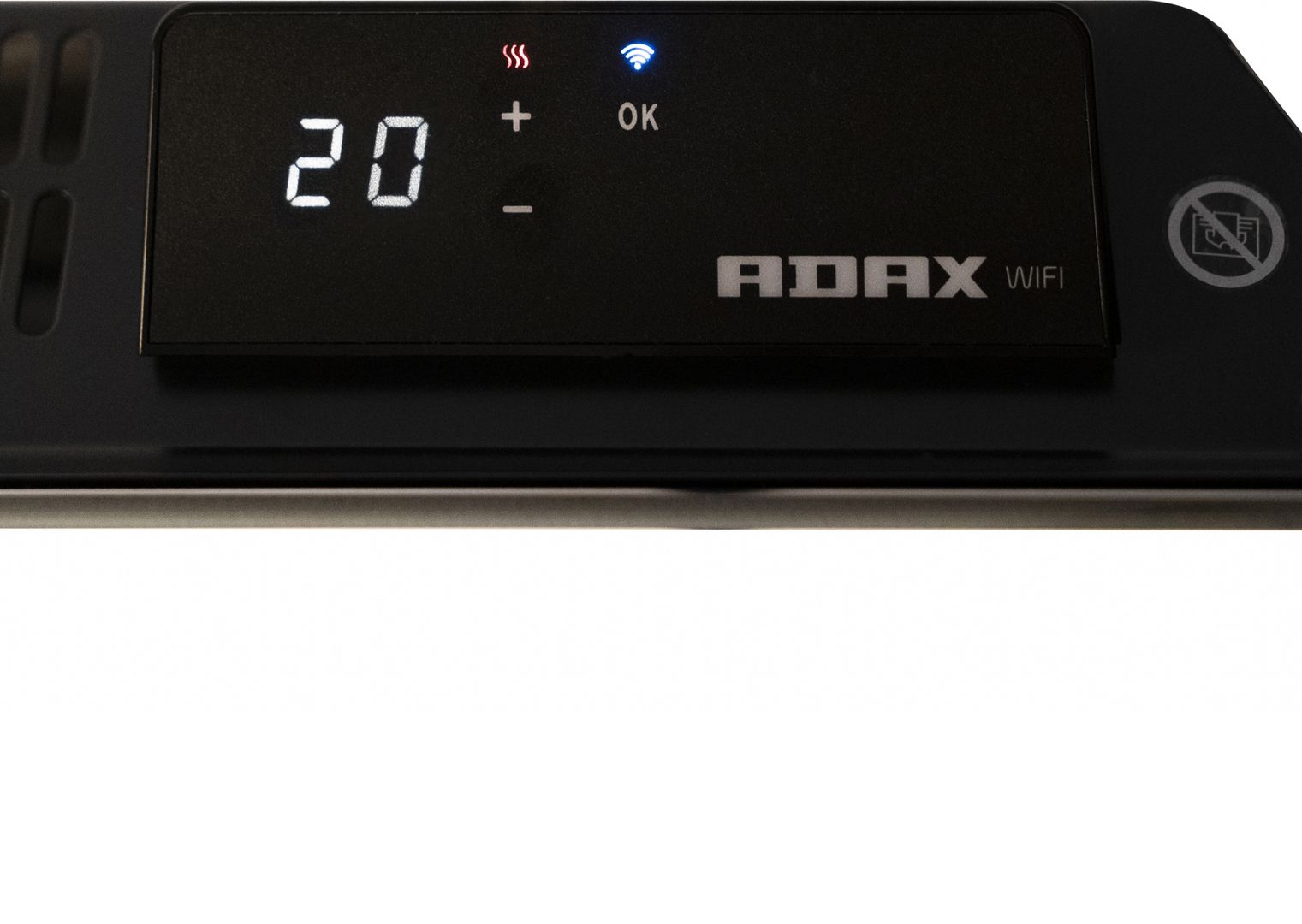 Конвектор электрический ADAX CLEA L 10 KWT Black фото#2