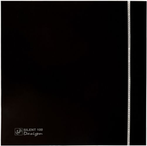 Уцененная вытяжка для ванной Soler & Palau SILENT-100 CZ BLACK SWAROVSKI DESIGN (220-240V 50HZ) RE уцененный