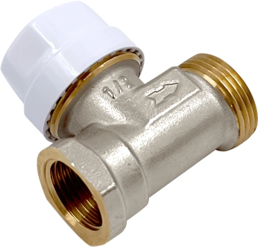 Вентиль Primoclima ВР-НР 1/2"х3/4" прямой, без хвостовика, никель (PC3412TSNN)