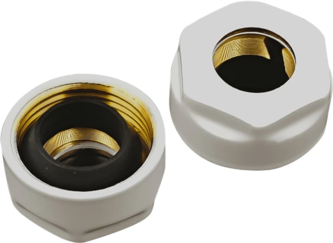 Комплект резьбовых соединений Primoclima 15x3/4” Белый