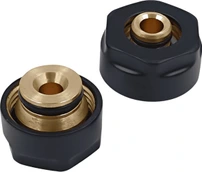 Комплект резьбовых соединений Primoclima 16х3/4"х 2.0 Черный матовый