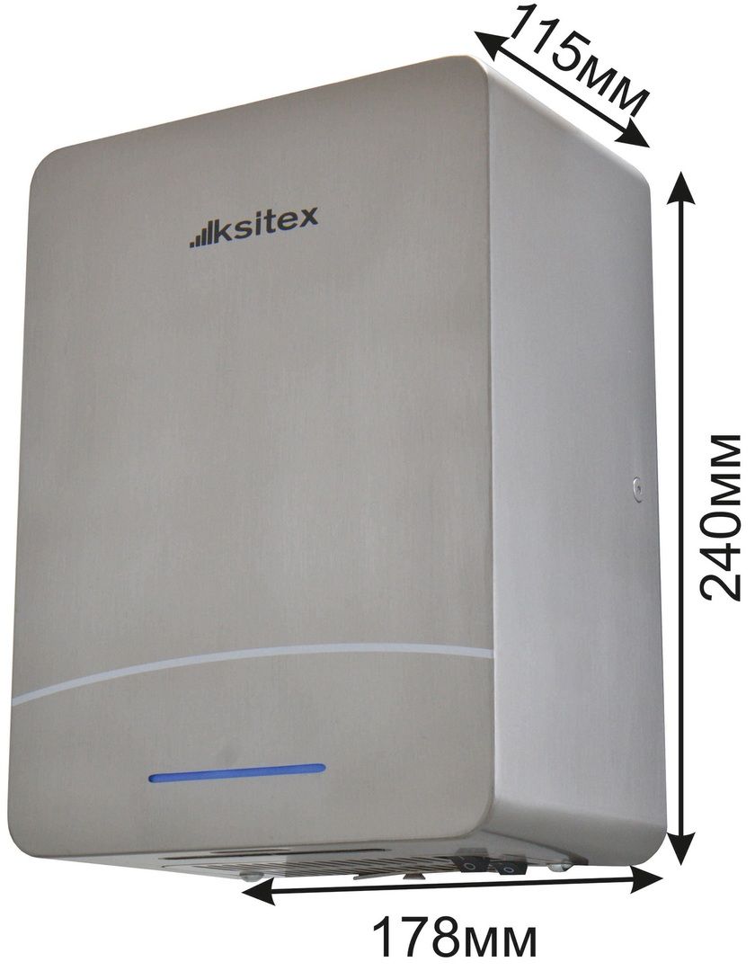Металлическая сушилка для рук Ksitex M-1100AC Turbo фото#3
