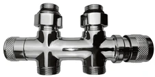 Узел нижнего подключения Primoclima Lunar прямой 1/2"х3/4"Е Хром