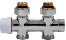 Узел нижнего подключения Primoclima Thermolink прямой 1/2"х3/4" Хром
